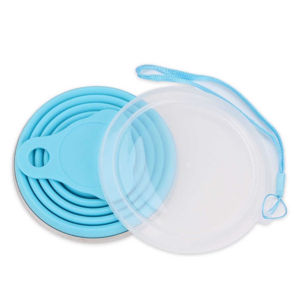 Opvouwbare bekers 270ml bpa-vrije waterbekers van voedingskwaliteit, reisbeker van siliconen, intrekbaar, gekleurd en draagbaar, voor buitengebruik, koffiebeker
