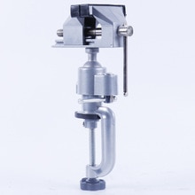 Vises Bench Swivel W/ Clamp 3" Tabletop Vise Tilt Rotates 360° Work Bench Tool