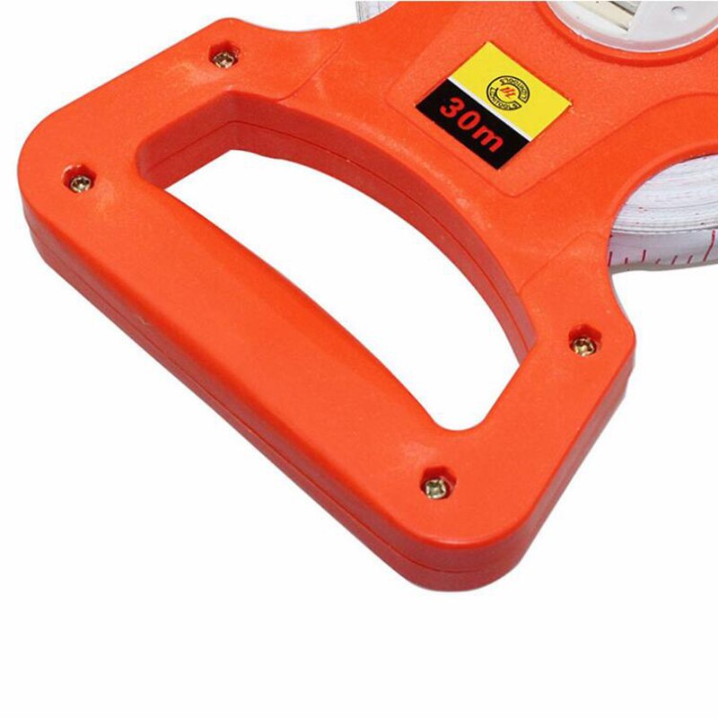 30M/100Ft 50M/165Ft Fiberglass Tape Measure Meter Open Fiberglass Tape Measure Inch Metric Scale Impact Measure Tools