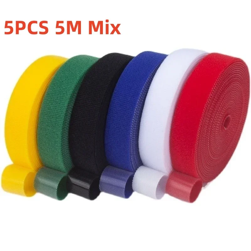 Organisateur de câbles USB, gestion des câbles déchirables, attaches enrouleur, accessoires de téléphone, organisateur de câbles métalliques, crochet de plante en Nylon: Beige