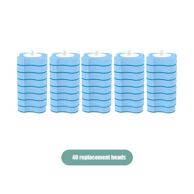 Jednorazowa szczotka robić wc z szczotka wymienna głowica ścienna szczotka robić czyszczenia z płyn czyszczący robić czyszczenia łazienki: 40 brush głowa