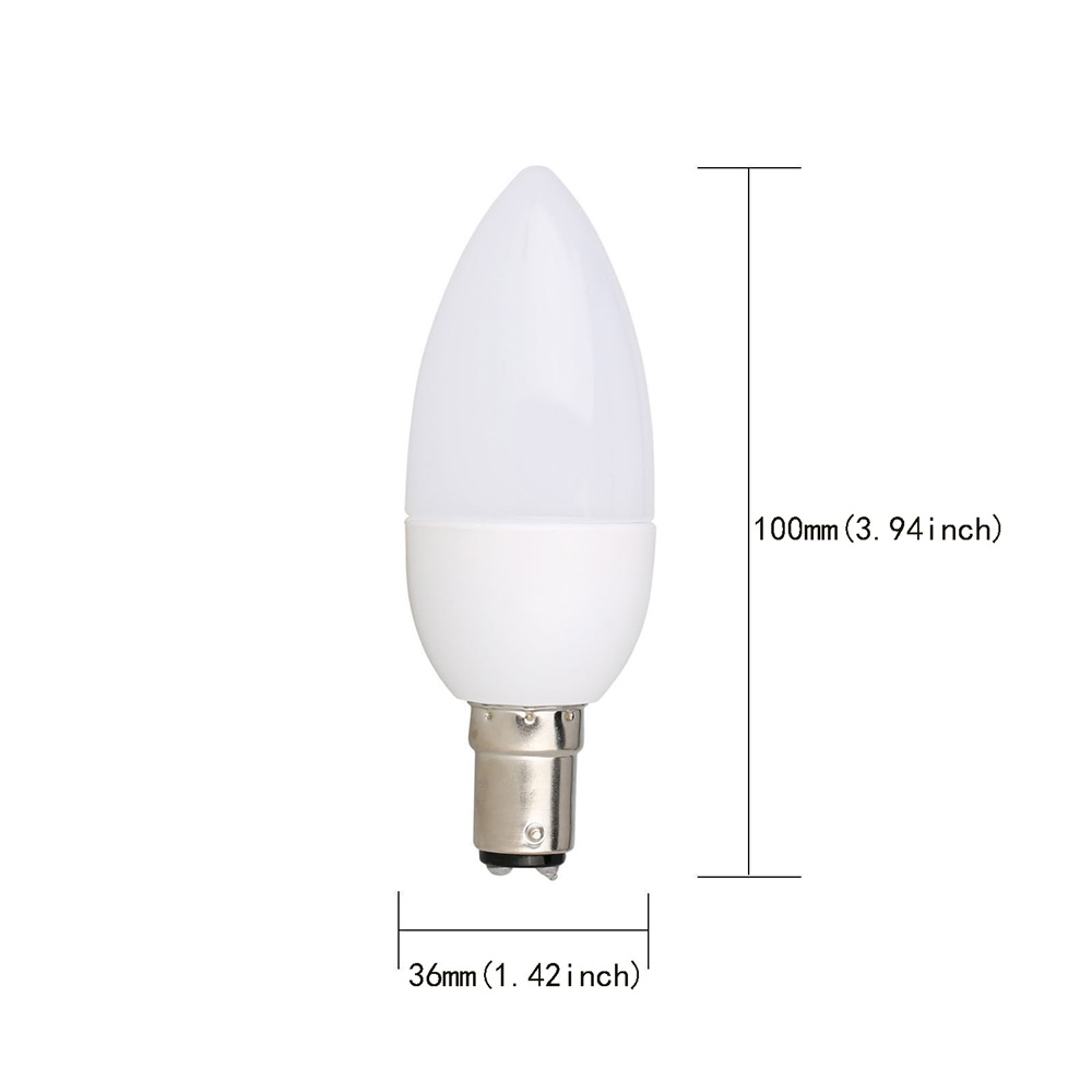 3W LED Kaars Lamp E14 E27 E12 B22 B15 110V 220V 2835 SMD Chandlier Lamp Ampul Bombillas thuis Lichten Vervangen 20W Halogeen Lampen