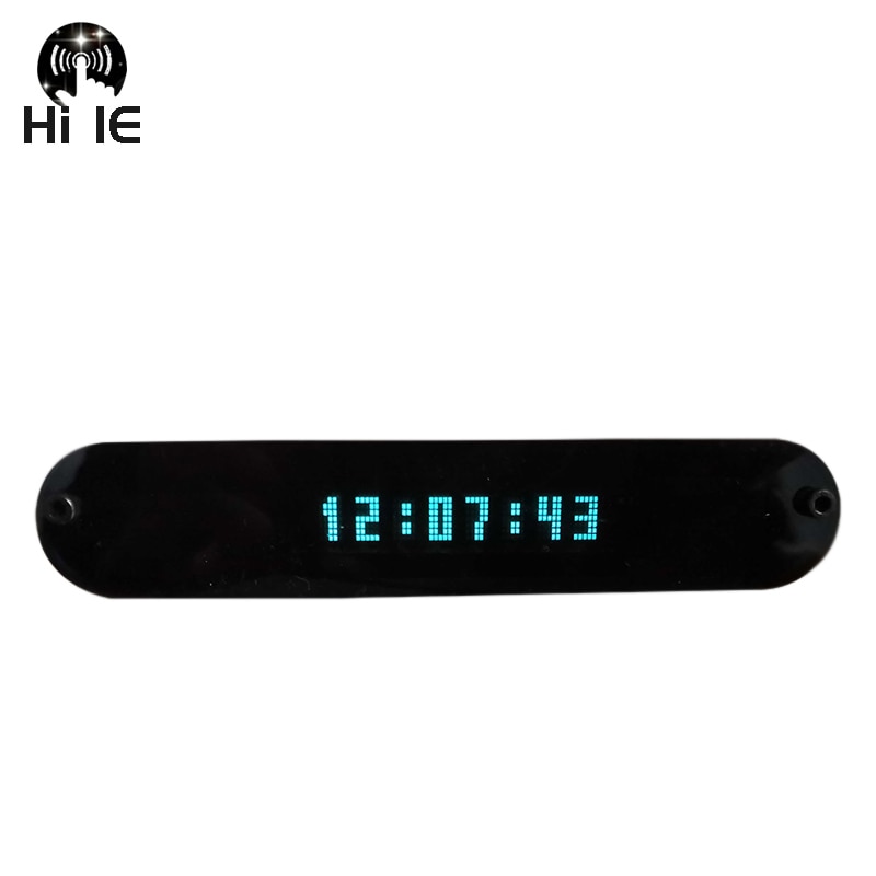 Screen Display Desktop VFD Clock ds3231 Digital LED Clock Home Clock Vacuum Fluorescent Display Power-off Memory