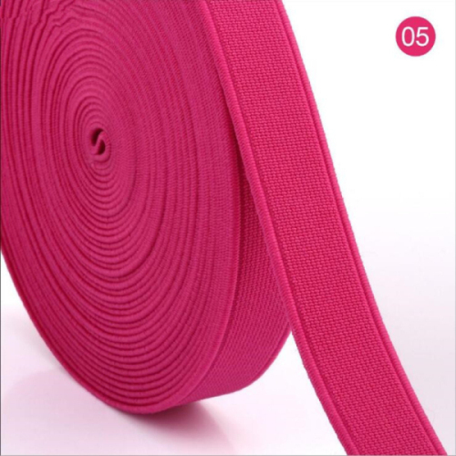 FISHWAVES 20MM 13 Kleuren DIY Naaien Levert Elastische Tape Band Singels Hand gemaakt Riem voor Kleding Tas Naaien Riemen accessoires: Color 5 as photo