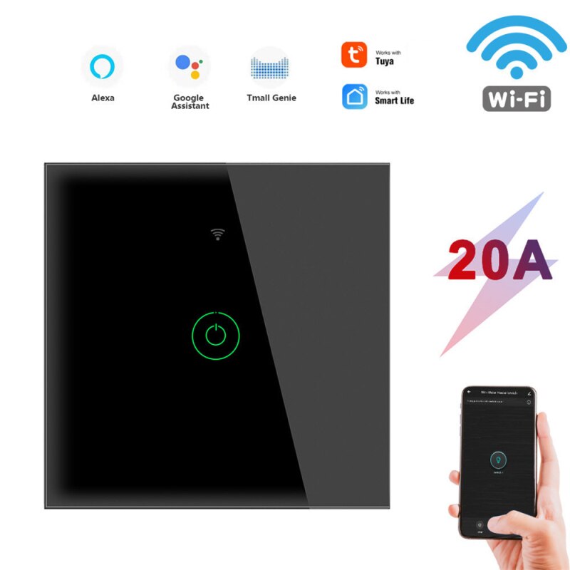 Interrupteur Intelligent WiFi CNBINGO Compatible Alexa Google - Neuf, Contrôle Par App, Multi-way