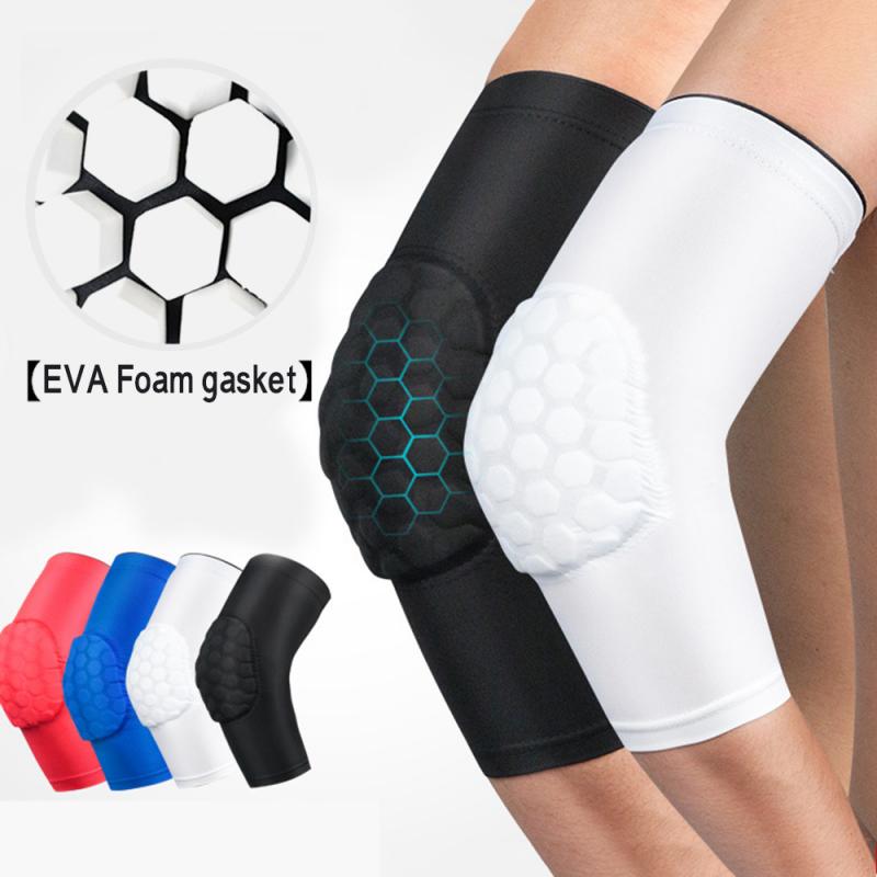 2pcs Sports Stretch Honeycomb Arm Guard Anti-Collision Pressure Elbow Cover Pad Fitness Armguards Sports Cycling Arm Warmers