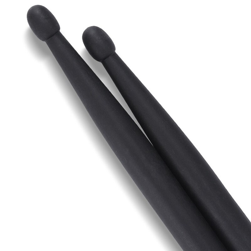 Baquetas pesadas de aleación de aluminio, juego de tambor 5A, instrumento Musical, accesorios de percusión para principiantes, color negro, 41cm