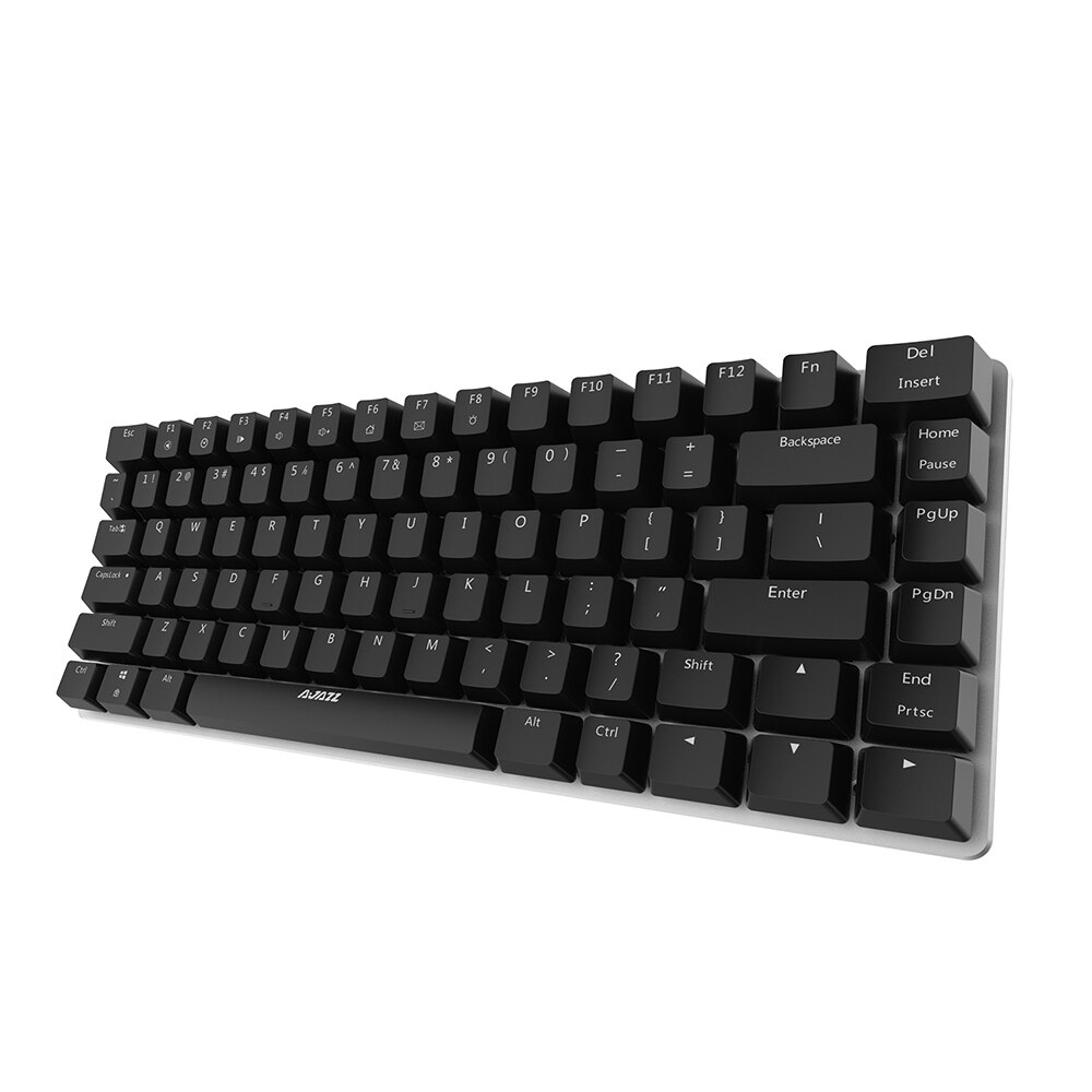 AJAZZ-clavier mécanique filaire AK33, LED touches USB filaires, Anti-ghost, pour clavier Gaming e-sport coloré, avec Action linéaire, pour PC de bureau