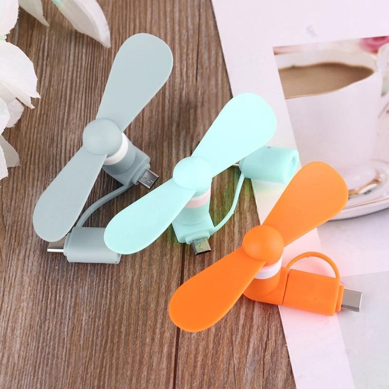 Handheld Mini Type-C Fan Personal Fan with Super Quiet Indoor Outdoor Plug and for Play Air Cooling Small Appliances
