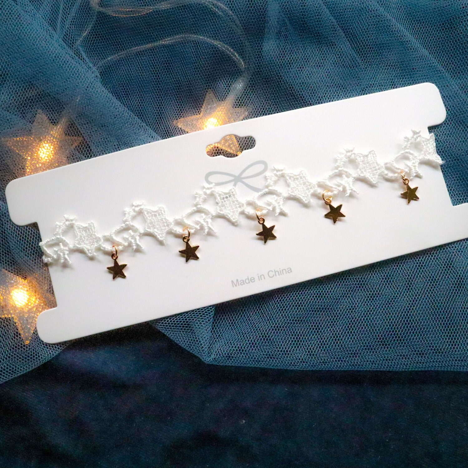 Lace Fairy Clavicle Choker Necklaces Bridal Pendant Jewelry For Women Wedding: 2