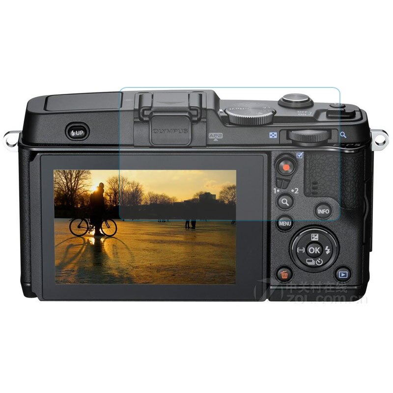 Protection d'écran en verre trempé pour olympus e-p5/pl9/pl8/pl7/pl6/pl5/pm2/m1/m5/m10 em1 em5 em10 mark ii iii tg-3 tg-4 tg-5 tg-6