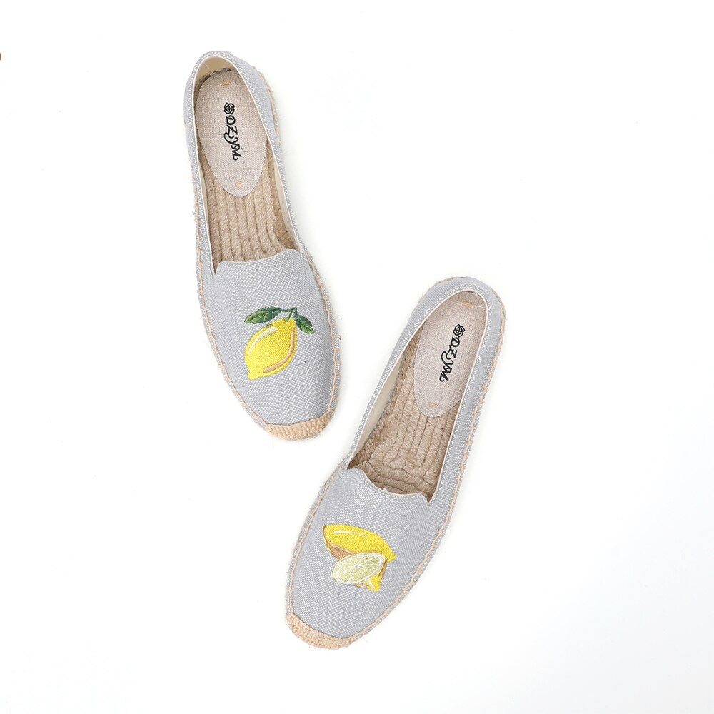 Zapatillas Mujer Casual Sapatos Tienda Soludos Schoenen Flats Maat Grey Sandalen Platform Espadrilles Voor Platte Gesloten Teen