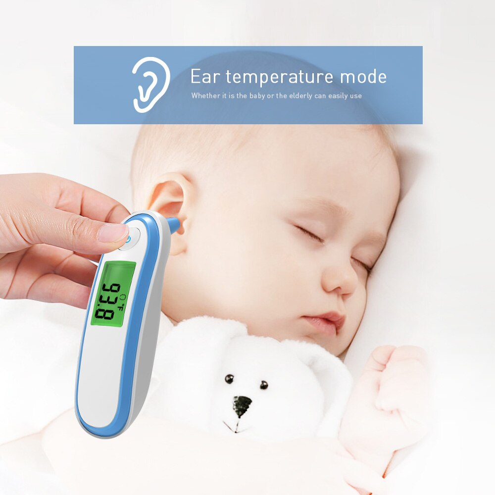 Boxym digital lcd baby termometer infrarød kropsmåling термометр pande øre kontaktfri krop baby børn termômetro