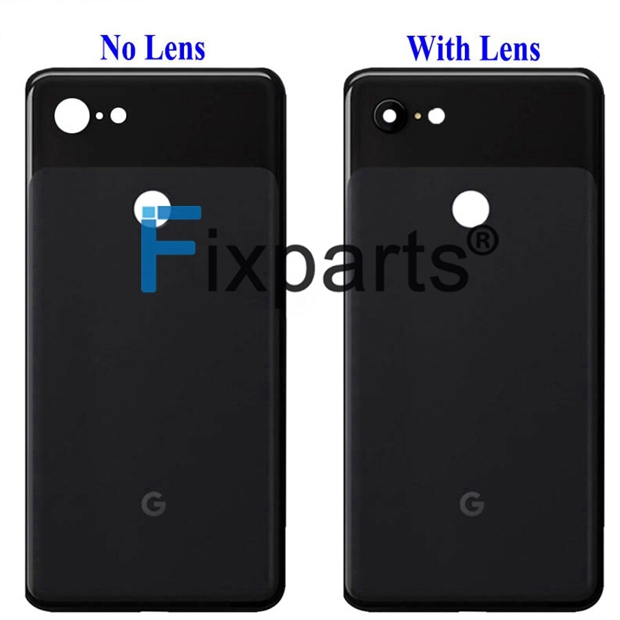 Novo completo para o google pixel 3 xl bateria capa porta traseira habitação caso traseiro para o google pixel 3 voltar bateria porta peças de reposição