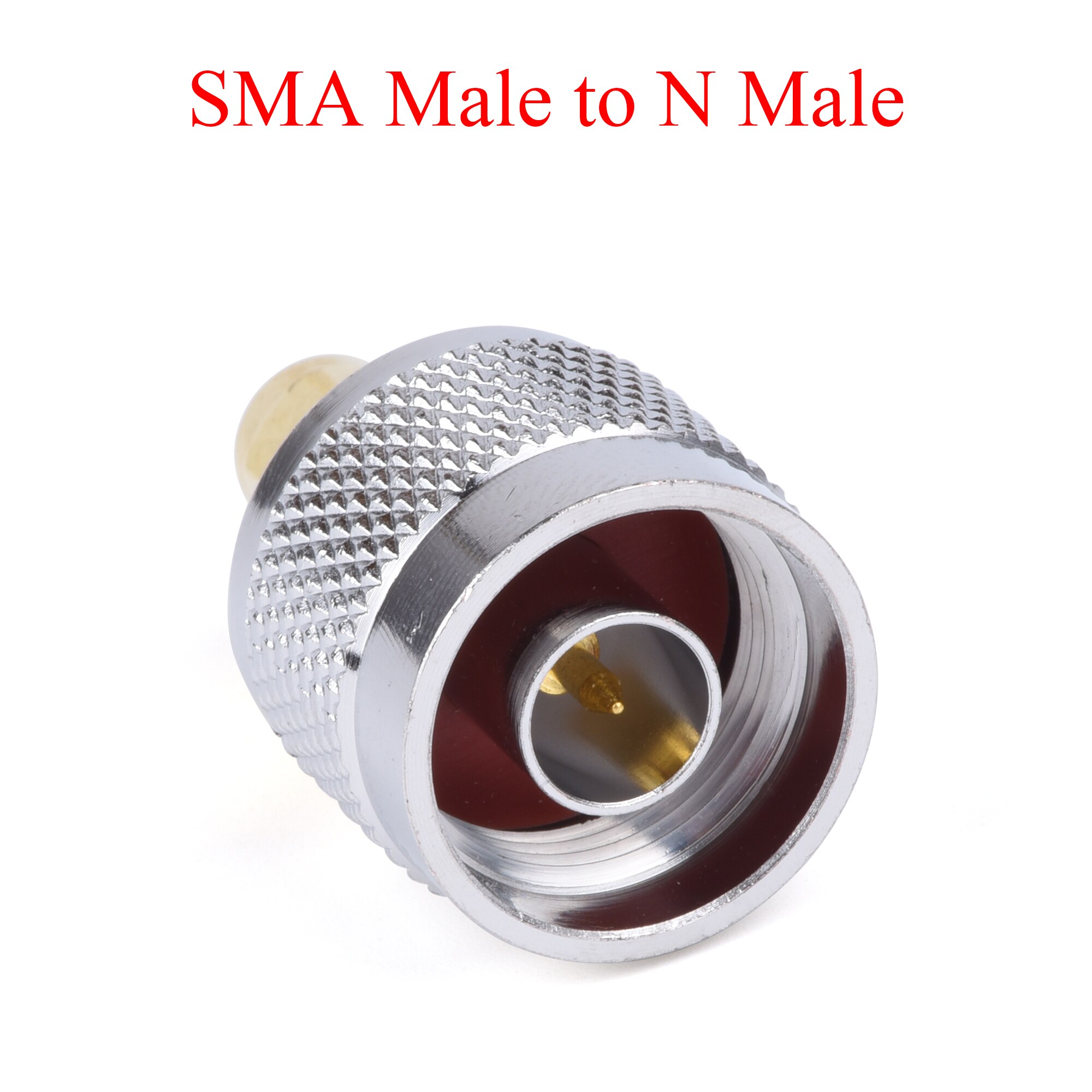 1Pcs RF Coaxial Connector SMA Male to BNC TNC MCX MMCX UHF N F Male Plug / Female Jack Adapter Use For TV Repeater Antenna: SMA Male-N Male