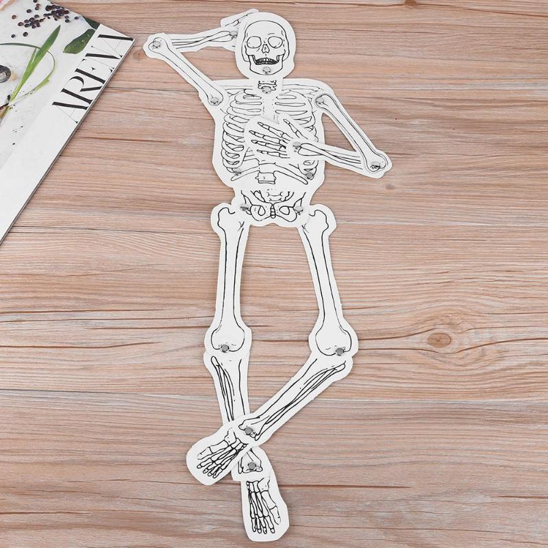 Juguete puzle para niños DIY modelo de esqueleto humano niños aprendizaje agarrando en desarrollo puzle juguete infantil DIY juguetes Juguetes