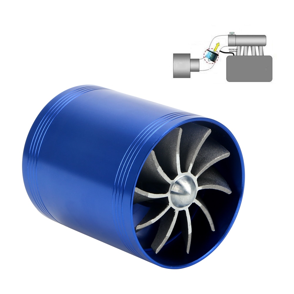 F1-Z automatique de Turbo de Turbine d'admission d'air de ventilateur économiseur de carburant de gaz de compresseur de voiture pour la Modification de voiture de moteur de véhicule
