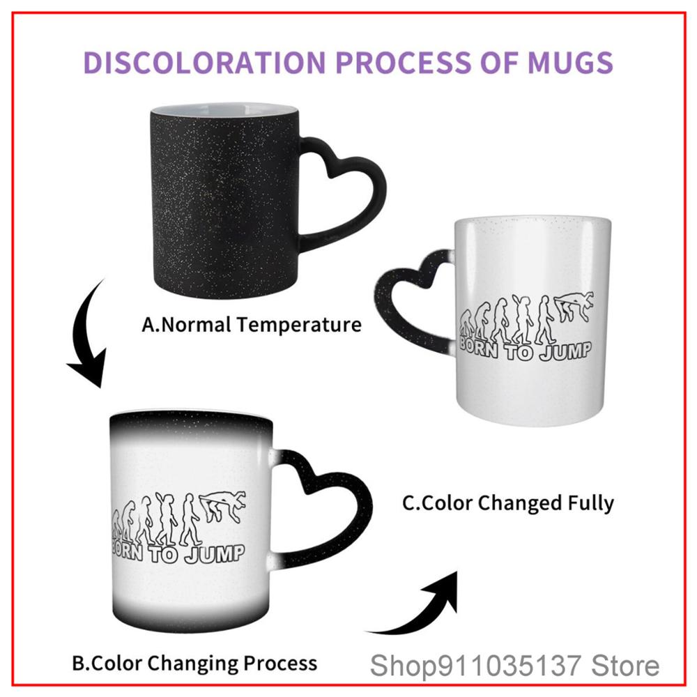 Evolution High Jump coffee K mugs glass cups tazas set kubek christmas kubki drinkware disposable solo holder donut green double