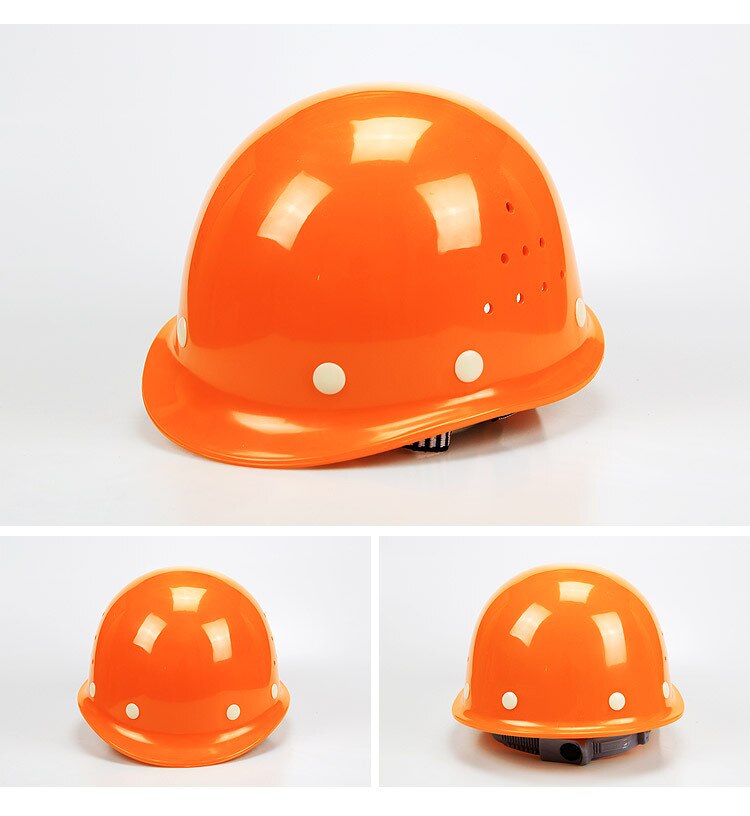 Os capacetes de segurança industriais ajustáveis do chapéu protetor do conforto do abs protegem capacetes respiráveis para o trabalho da construção