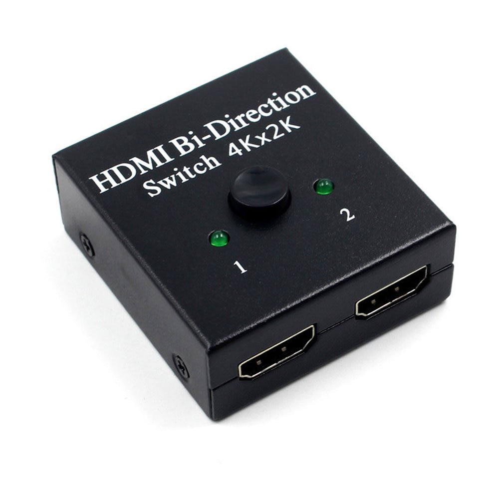 4K UHD HDMI Splitter Schakelaar Switcher 1X2 2X1 Split 1 in 2 Out Versterker 4K x 2K HDMI Switcher 1080P 2 Poorten Bi-directionele