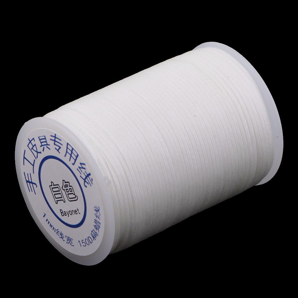 1 Roll 60m Length Polyester Strong Sewing Waxed Thread Leather Line Hand Craft Accessories 1mm Diameter
