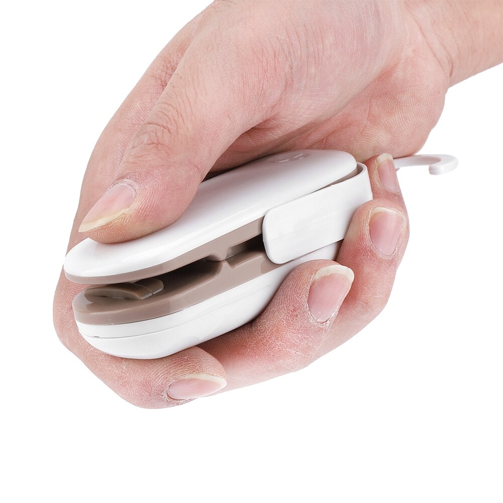 Käsin paineen sulkemiskoneen klipsi kätevä mini välipala muovipussi kuumasaumauskone tyhjiö elintarvikkeiden sulkemista pakkauskone