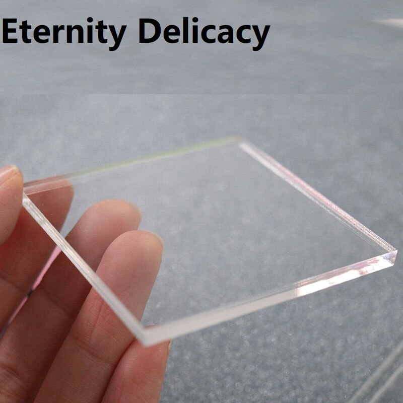 Plexiglass Clear Acrylic Perspex Sheet Plastic Transparent Board Perspex Panel organic glass DIY Material accessories