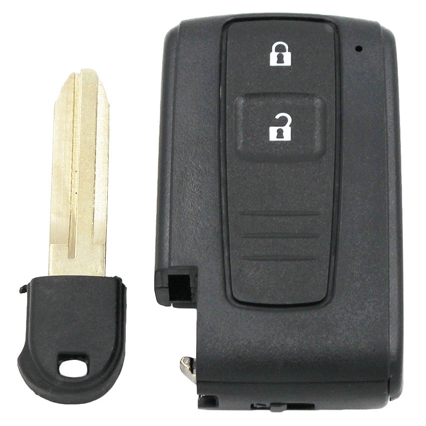 2 buttons 3 buttons SMART KEY REMOTE FOB Case key shell for TOYOTA PRIUS 2004 + Uncut Insert key TOY43