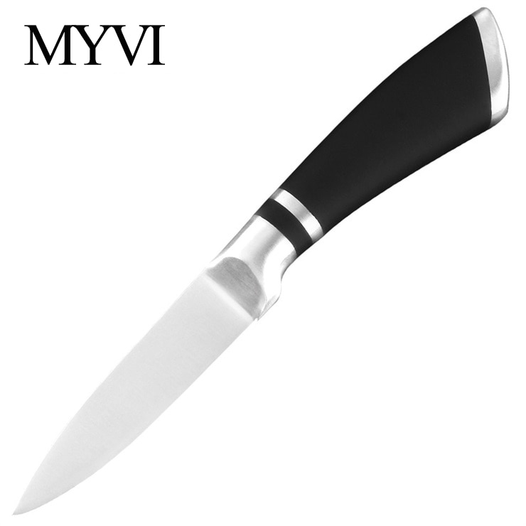 Handgjorda knivar i rostfritt stål köksknivar tillbehör japansk kock frukt verktyg santoku kock skivning bröd kniv set: G .3.5 tum frukt