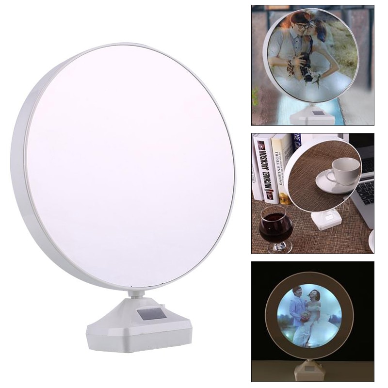 Lichtgevende Gloeiende Spiegel Magische Led Fotolijst DC5V Multifunctionele Witte Woondecoratie Led Foto Fram Spiegel Chritmas