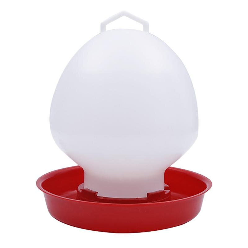 1PC 8/10/12L Water Drinker For Duck Goose Chicken Pigeon Chick Thickened Plastic Automatic Waterer Feeding Dispenser: 10L