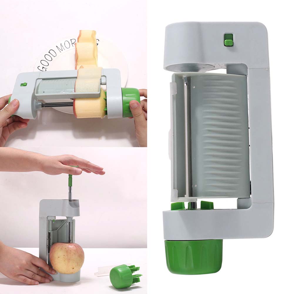 Fruit slices machine Hand Crank Apple Peeler Sheet Slicer Potato Vegetable Pear Peeler Home Kitchen Slice Peeling Machine