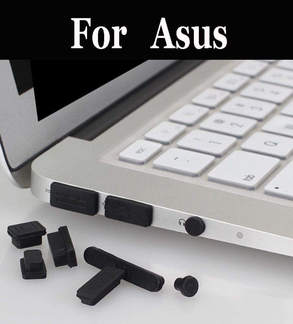 Silicone anti poeira plug capa rolha portátil usb para asus fx705dy gl702zc fx705gm gl704gm 771jm 703vm 703vd 702vs e203nah