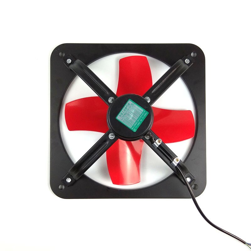 8/10inch Industrial Ventilation Kitchen Toilet Exhaust Fans Extractor Exhaust Commercial Air Blower Fan Axial Fan Vent Booster