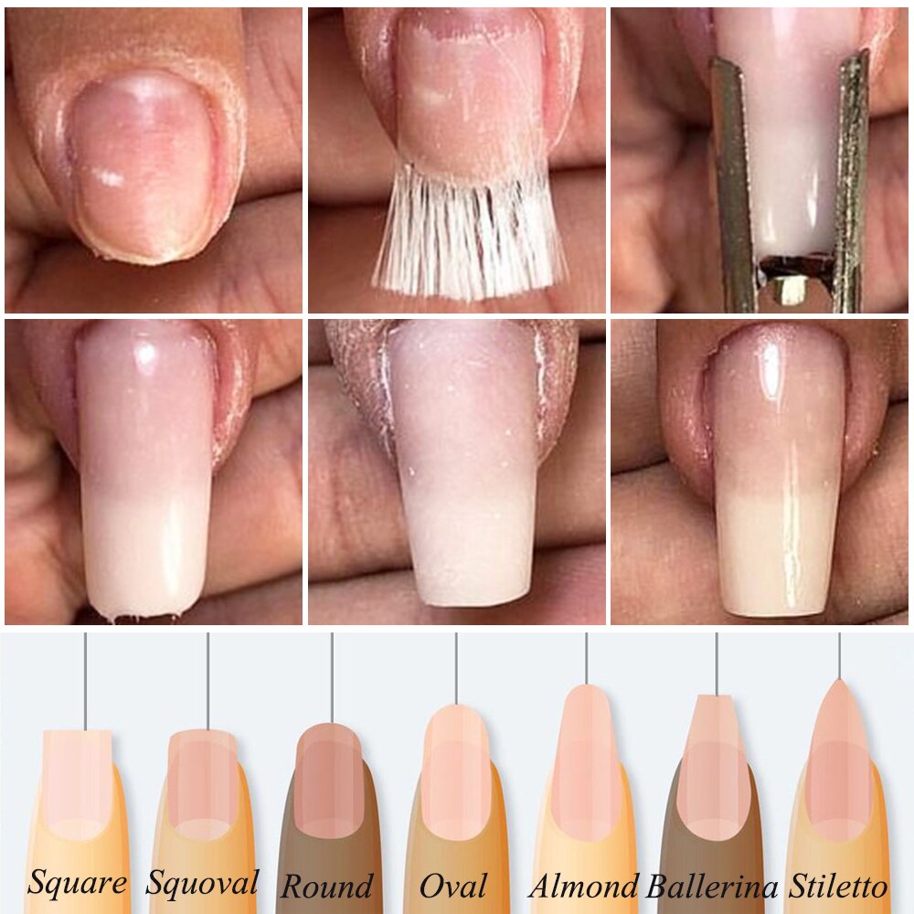 1 pack fibernaglar glasfiber för nagelförlängning akrylspetsar formglas för naglar sidenförlängning bygga nagelsalongsverktyg  ji952