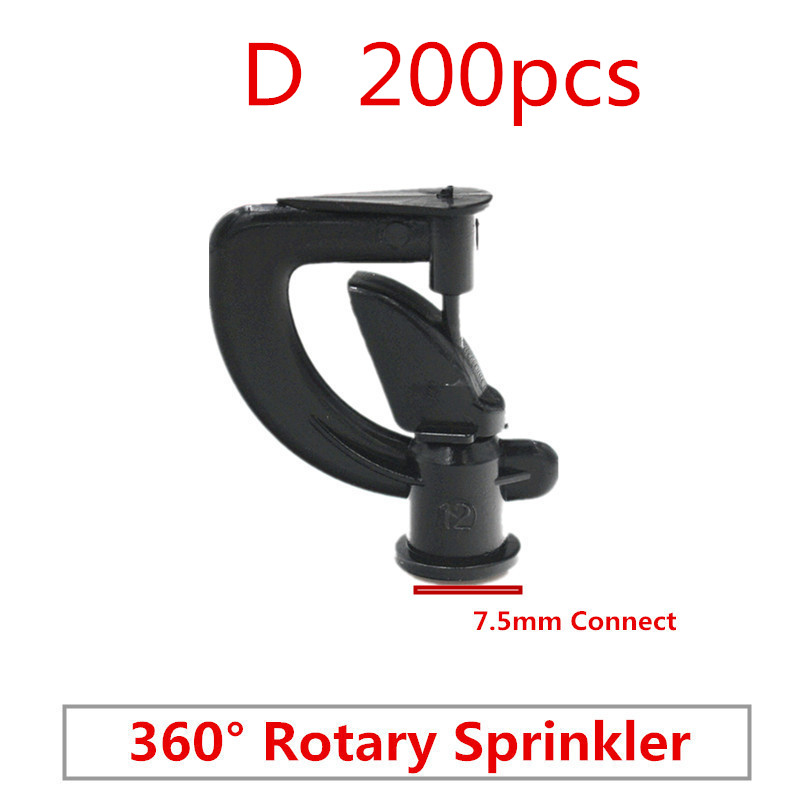 Micro irrigatore capovolto con spruzzatore a 360 gradi di tipo G in ugelli di nebulizzazione per rifrazione in serra per irrigazione a goccia: Borgogna