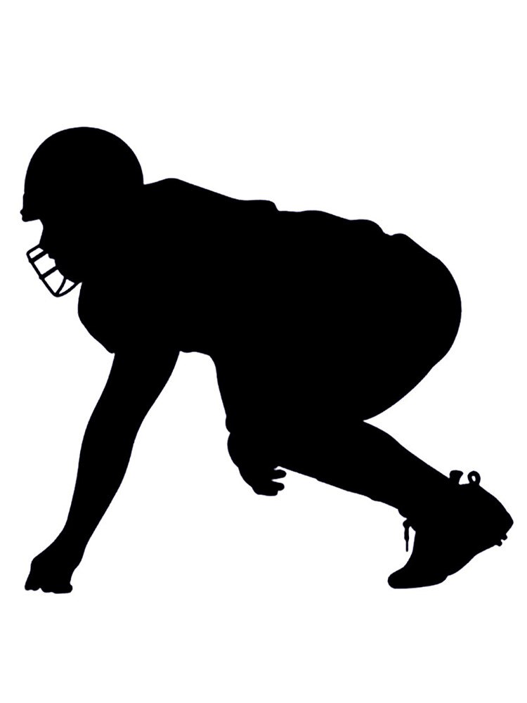 Toilet Stickers Rugby Player Removable One Piece Waterproof Painting Vinyl Sticker Home Decoration For WC Car Wall Art Diy Decor