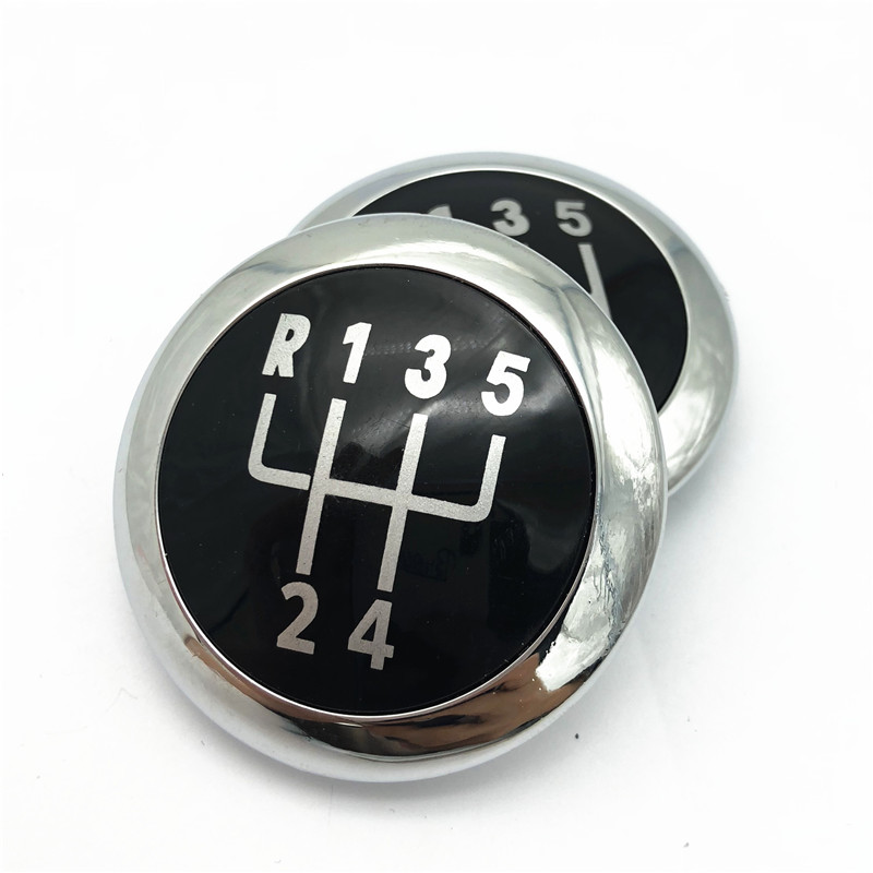 Schaltknauf Kappe Emblem Abzeichen oben trimmen Deckel Abdeckung fallen Für Volkswagen VW Passat B6 2005 Auto Styling Zubehör