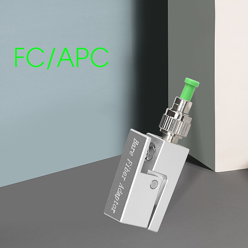 Optic Fiber Connector FC SC ST Square Bare Adapter Flange Temporary succeeded OTDR Test Coupler Special: FC-APC