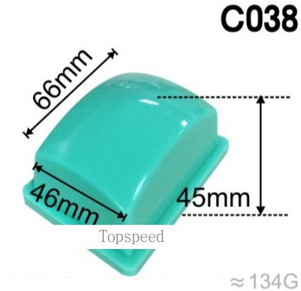 66x46mm siliconen rubber pad hoofd voor tampondrukmachine pad printer