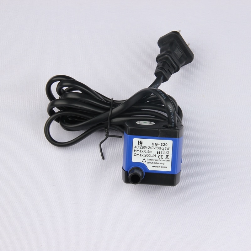 Alternating Current 220V Submersible Pump 3W Household Aquarium Fish Tank Miniature Water Cycle Submersible Pump NuoNuoWell