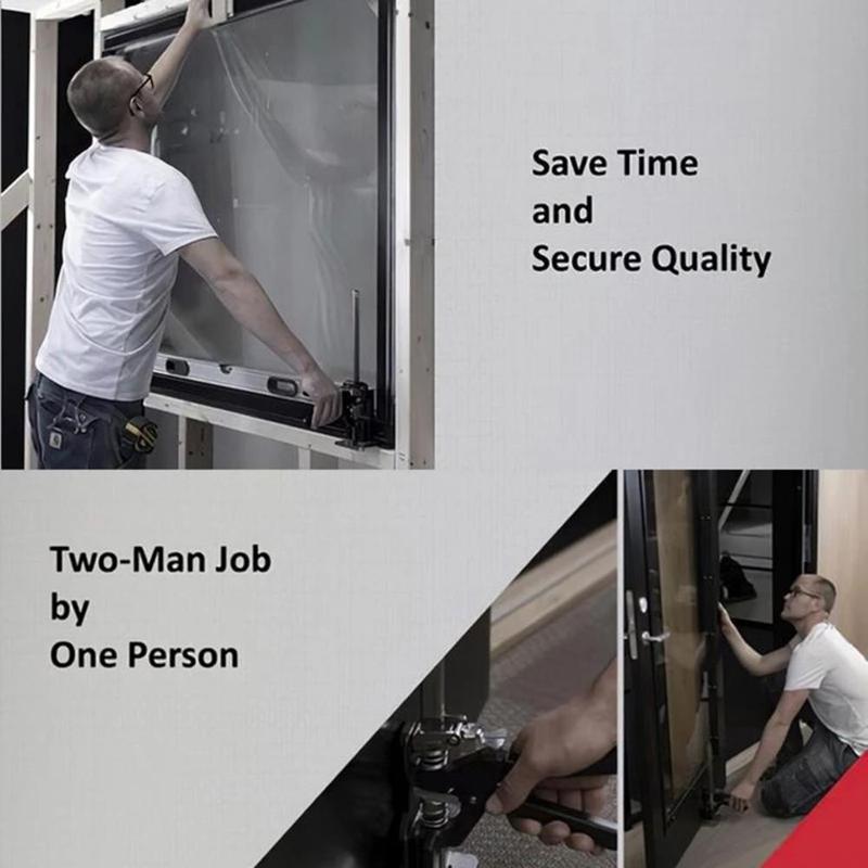 Lift Cabinet Jack Gypsum Board Repair Aluminum Manual Tool Labor Saving Arm Door Use Board Multi Purpose Plaster Sheet 2Pcs