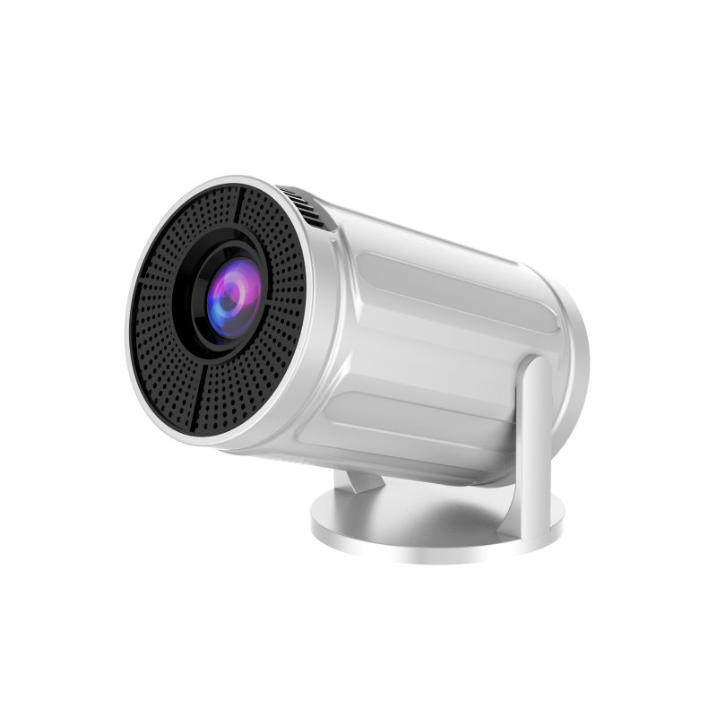 1280x720P RY008 LED Mini HD Portable Projector High Brightness 2 4G WIFI Home Theater Projector for Movies: color1 / EU Plug