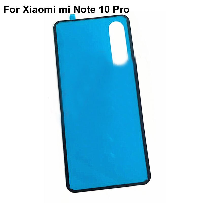 2 Stuks Voor Xiaomi Mi Note 10 Pro Back Cover Lijm Voor Xiaomi Mi Note10 Pro 10pro Rear Batterij cover Waterdicht Sticker