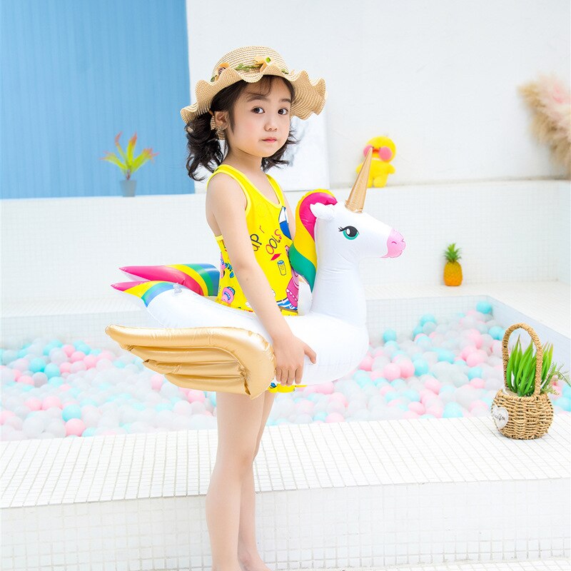 Zomer Split Kinderen Flamingo Krab Eenhoorn Zwemmen Ring Kindje Reddingsboei Zwemmen Ring Voor Kinderen Water Sport