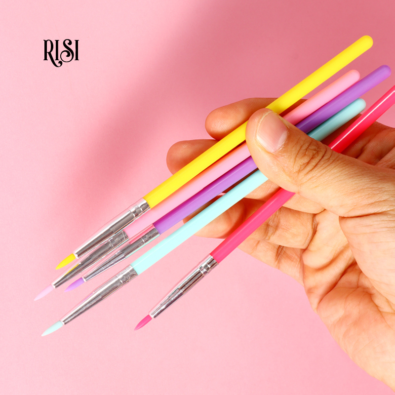 Brosse de lifting des cils en silicone ultra mince, outil coloré, nouvelle solution,