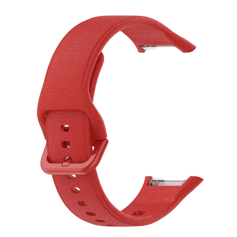 För oppo watch free strap smart armband silikon sport ersättningsarmband armband klockarmband: Röd