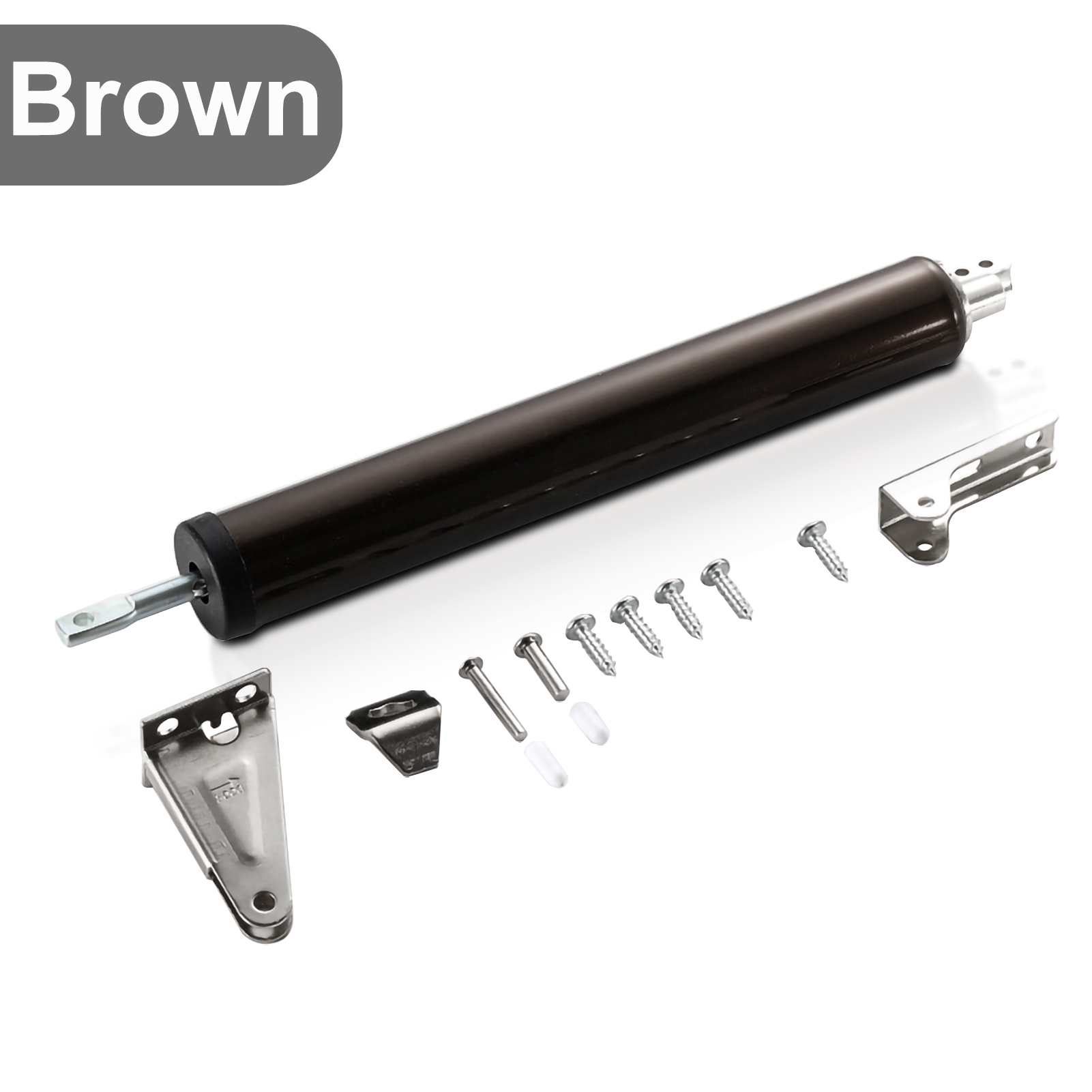 Sliding Door Stopper Automatic Spring Door Closer Stop Buffer Speed 90 Degree Positioning Closing Folding Hardware: black