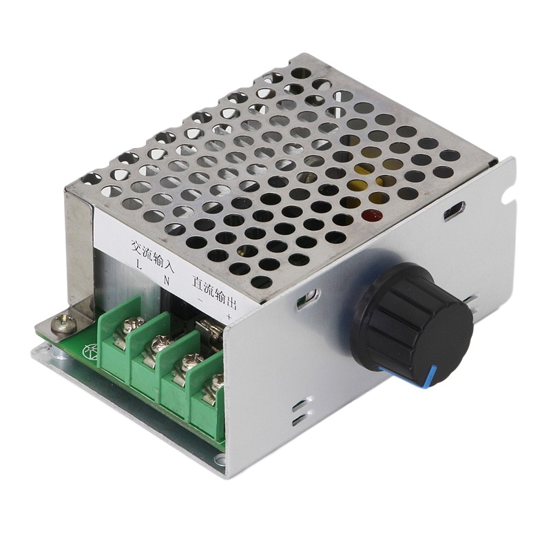Input Ac 220V Output Dc 10-210V Pwm Controller Borstel 220V Dc Motor Gouverneur Speed Regulator