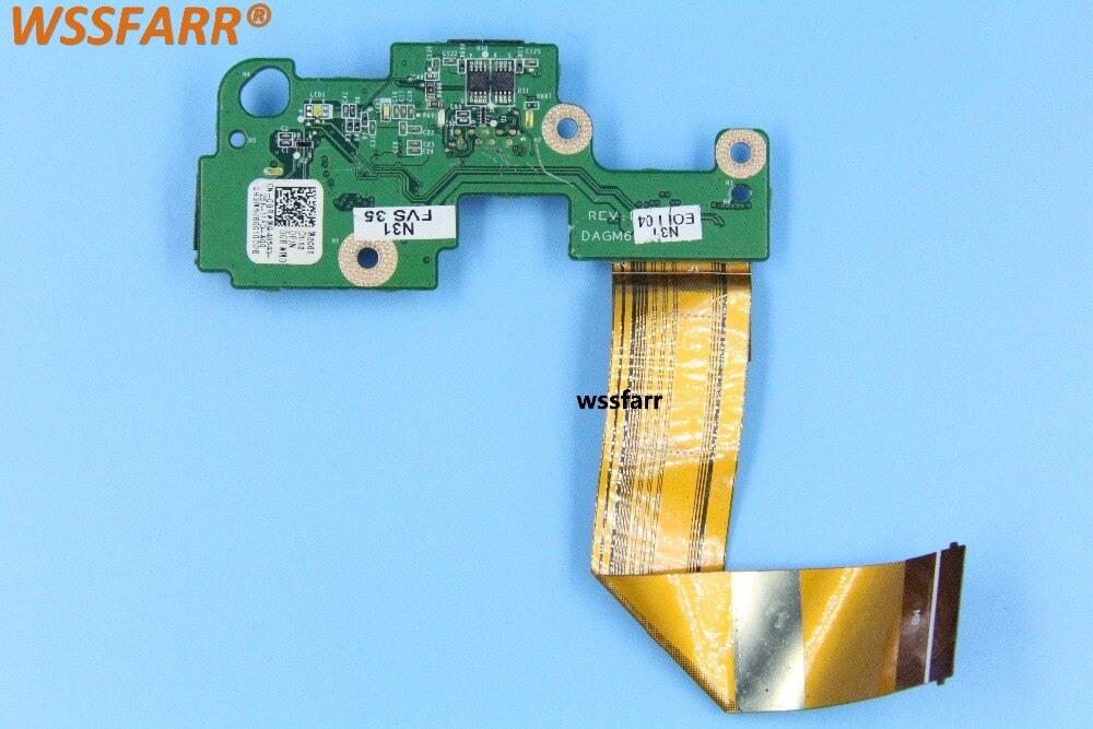 Voor dell xps 15 l502x usb 3.0 i/ o board & flex kabel grwm 0 0 grwm 0 dagm 6 ctb 8 d 0